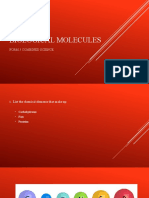 Biological Molecules: Form 3 Combined Science