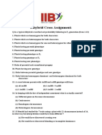 Dihybrid Cross Assignment