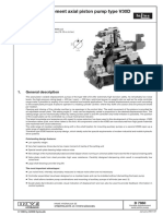 Variable Displacement Axial Piston Pump Type V30D: 1. General Description