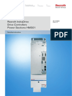 Rexroth Indradrive Drive Controllers Power Sections Hms01: Operating Instructions