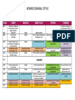 Formato de Horario