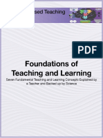 Foundations of Teaching and Learning: Research Based Teaching Strategies