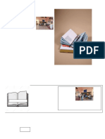 Reading Poster With Different Open Book Icon