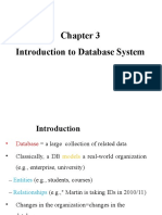 Chapter 3. Introduction To Database System