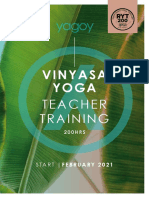 Vinyasa Yoga: Teacher Training