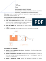 Vertedores: definição, classificação e fórmulas de vazão