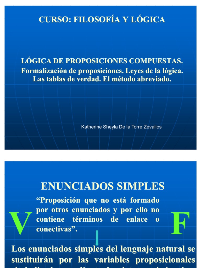 Logica de Proposiciones Compuestas Proposición Semiótica