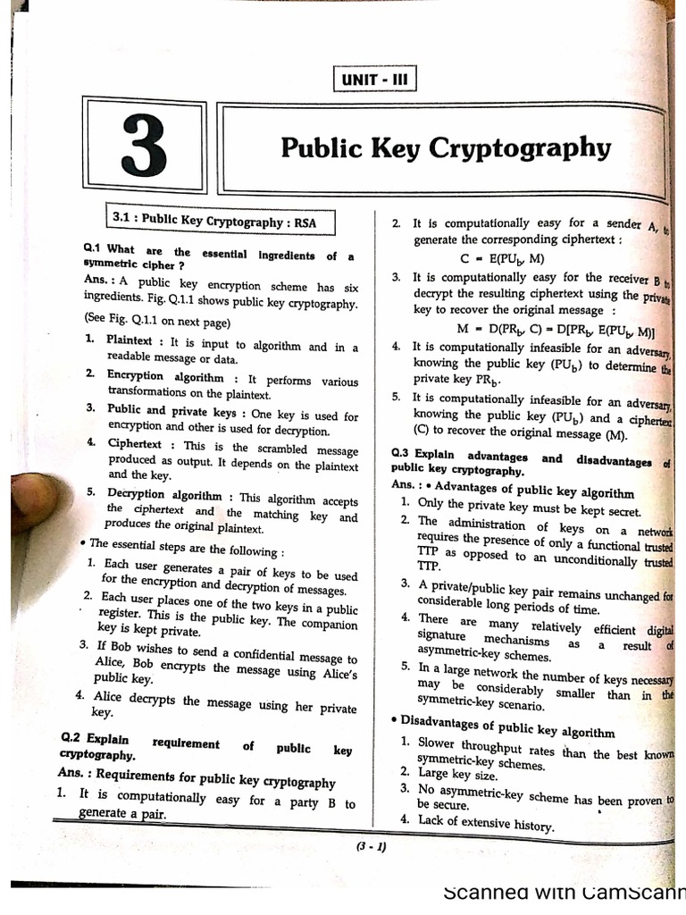 NSCG Unit 3 | PDF
