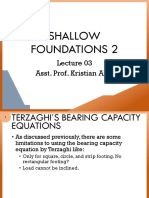 03 Shallow Foundations 2 - General Bearing
