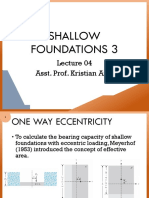 04 Shallow Foundations 3 - Eccentric Loading