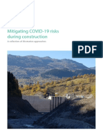 Mitigating COVID-19 risks during construction