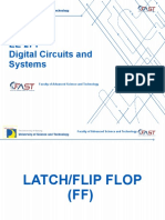 EE 271 Digital Circuits and Systems: Faculty of Advanced Science and Technology