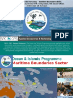 DSM Workshop SOPAC OIP 2011 Maritime Boundaries Status