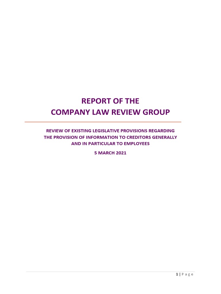 Company Law Ireland Download Free PDF Liquidation Bankruptcy