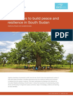 Peace Building Nexus Report SSD by Iss 2022