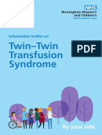 Twin-Twin Transfusion Syndrome: Information Leaflet On