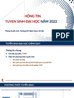 Cap Nhat Thong Tin Tuyen Sinh 18 - 3 - 2022
