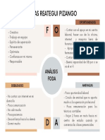 Matriz Análisis DAFO  FODA presentación blanco gris 