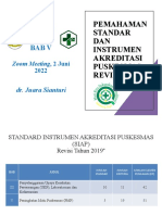 Pemahaman Standar Dan Instrumen Revisi 2019