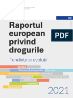 Raportul European Privind Drogurile: Tendințe Si Evoluții