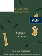 Treatment Modalities