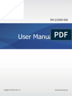 User Manual: SM-Z200F/DD