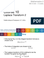 Course 10 - Laplace 2