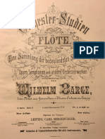 Barge, Wilhelm - Orchester-Studien Vol I