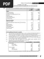 CA Final - FR Faster Batch - Consolidation Additional Questions