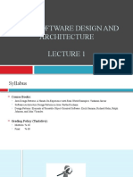 Se202-Software Design and Architecture
