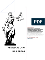 Remedial Law Areas 2022 1