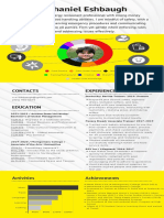 Infographic Resume Eshbaugh