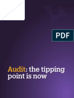 Audit:: The Tipping Point Is Now