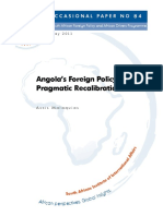 Angola's Foreign Policy - Saia - Sop - 84 - Malaquias - 20110531