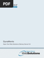 Download Open Text Web Solutions Delivery Server 90 Dynaments English A4 by Ravinder Singh SN57894398 doc pdf