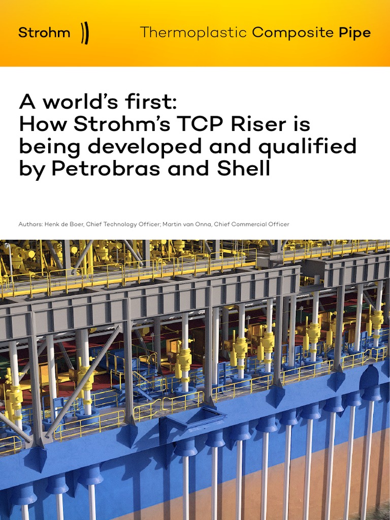 A World's First: How Strohm's TCP Riser Is Being Developed and ...