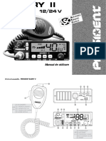 Manual de Utilizare Statie Radio Auto CB President Barry II