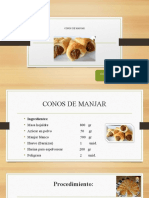 23 Conos de Manjar