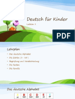 Deutsch für Kinder - Lektion eins