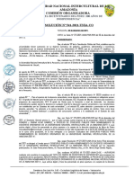 RESOLUCION N° 541-2021- REAPERTURA DEL “ACTA DE CIERRE DE RECEPCIÓN DE EXPEDIENTES” PARA INCORPORAR A LOS POSTULANTES ADOLFO ANGULO ROMERO y SABINA ACHO RAMIREZ.