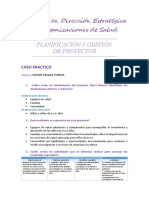 Maestría en Dirección Estratégica de Organizaciones de Salud - PLANIFICACIÓN Y GESTIÓN DE PROYECTOS