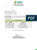 EDITAL #44/2022-GR/UEA Sorteio Prova Didática