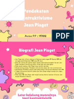 Pendekatan Kontruktivisme Jean Piaget