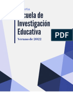 Escuela de Investigación Educativa 2022