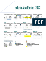 Calendario 2022