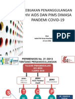 Kebijakan Penanggulangan Hiv Aids Dan Pims Dimasa Pandemi Covid-19