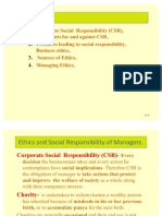 Social Resposibility and CSR