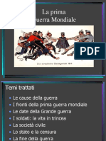 La Prima Guerra Mondiale