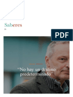 "No Hay Un Destino Predeterminado" - Revista Saberes