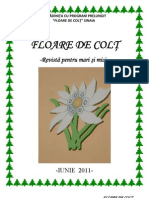 Revista Floare de Colt - Sinaia. Iunie 2011